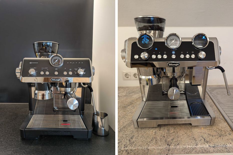 Vergleich der DeLonghi Siebträgermaschinen: La Specialista Opera – Cold Brew vs. La Specialista Maestro – Cold Brew