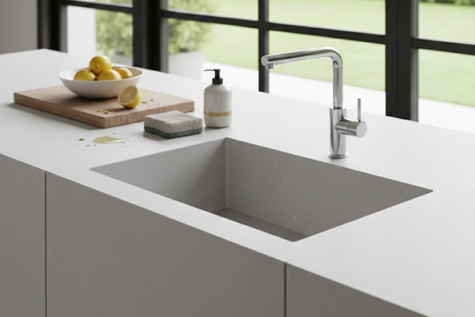 Keramik-Spüle aus einem Guss: Design-Statement oder Pflegefalle?