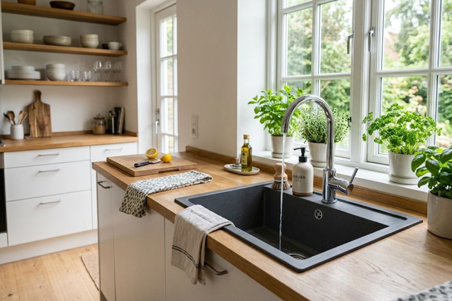 Küchenspüle kaufen: Welches Material bietet das beste Preis-Leistungs-Verhältnis?