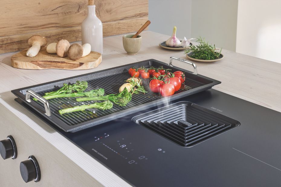 Indoor grillen in der Küche: Alltagstaugliche Grillplatte von berbel